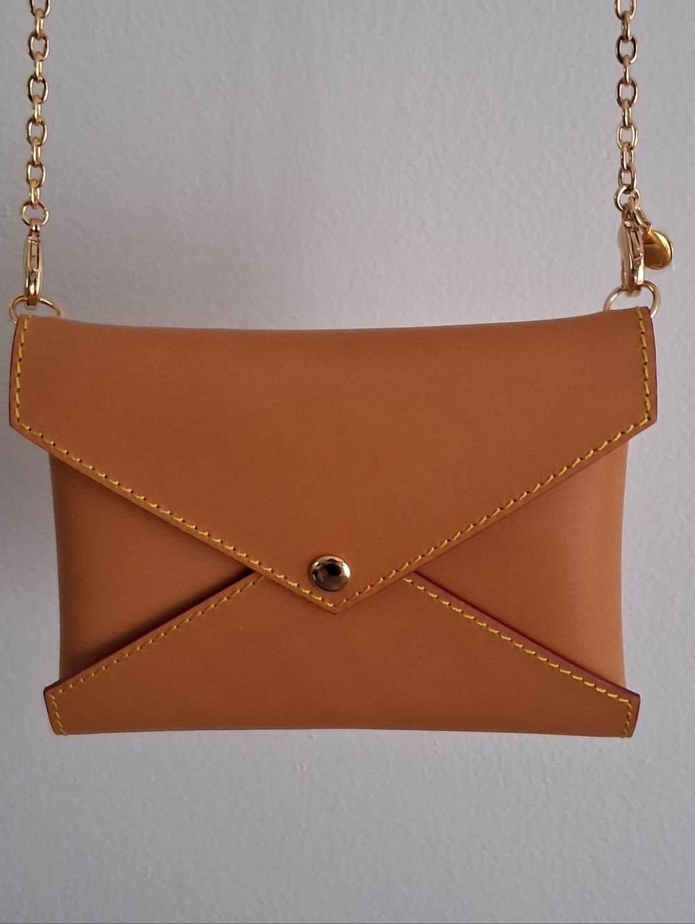 DUYP Melodie Cecile Honey Vachetta Leather - Envelope/Crossboady